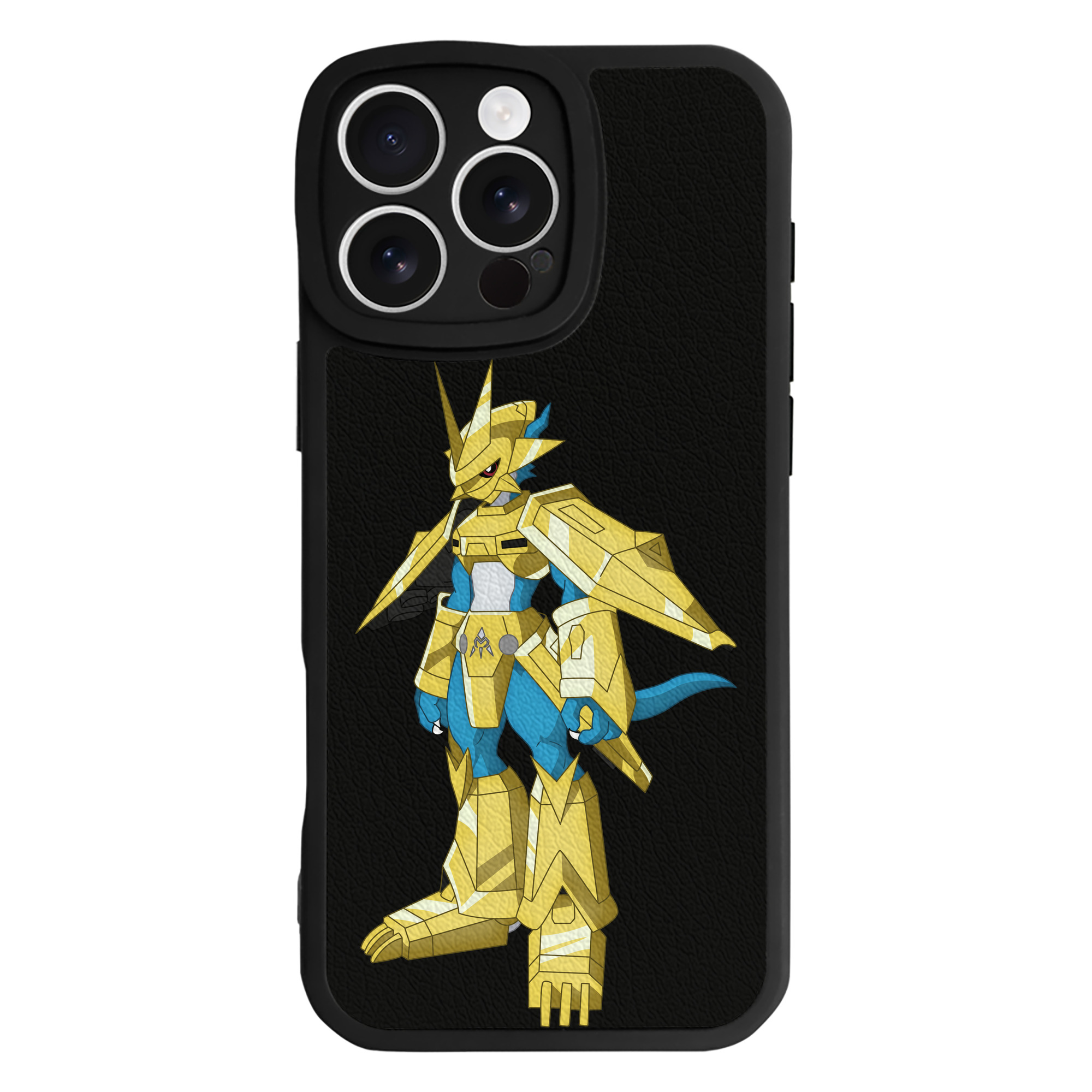 （画像用） Digimon デジタルモンスター/デジモン 【iPhone 16シリーズ対応】シリコンスマホケース（レザー調） 材質：シリコン